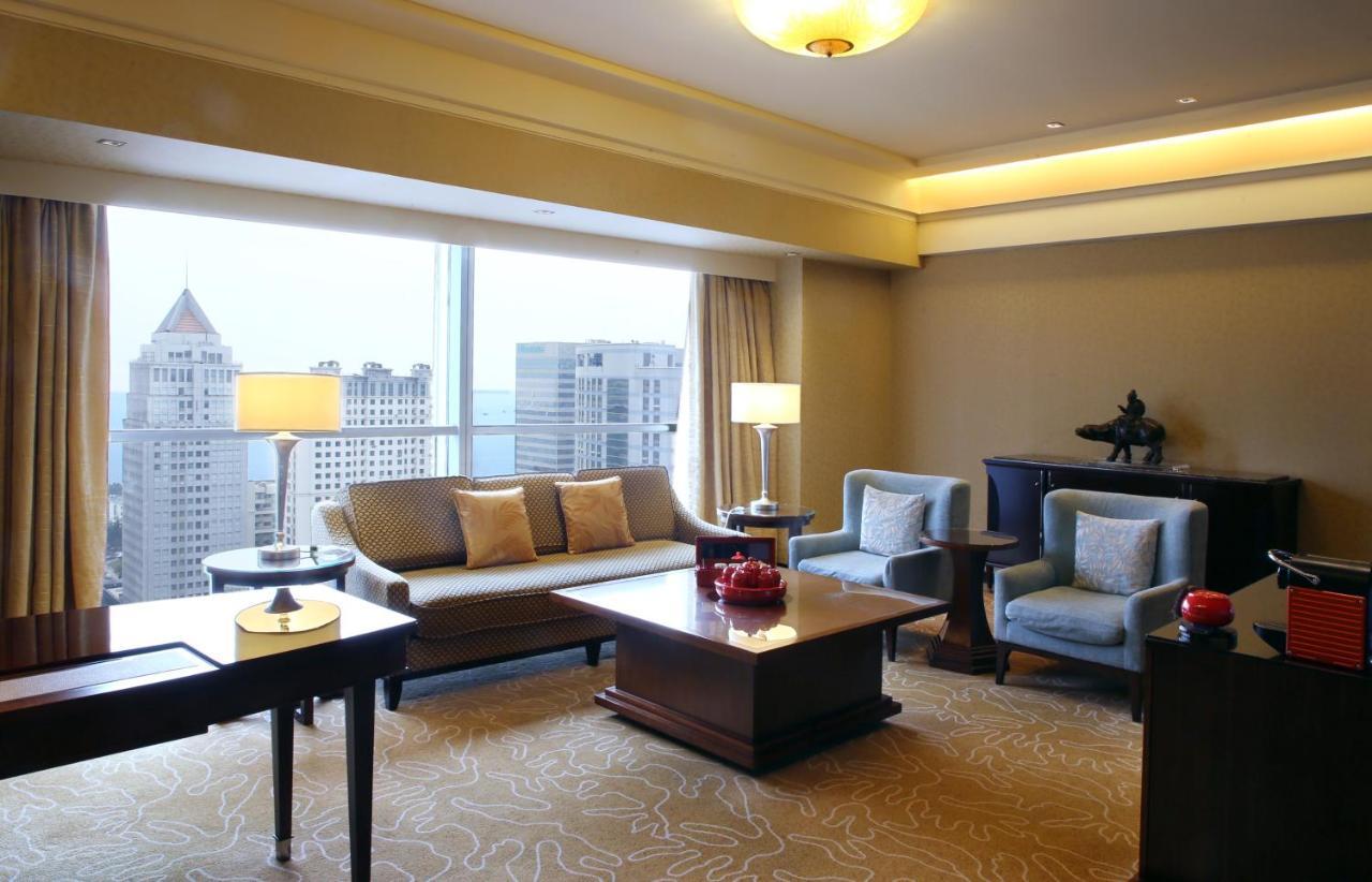 Shangri-La Qingdao - May Fourth Square Exterior foto